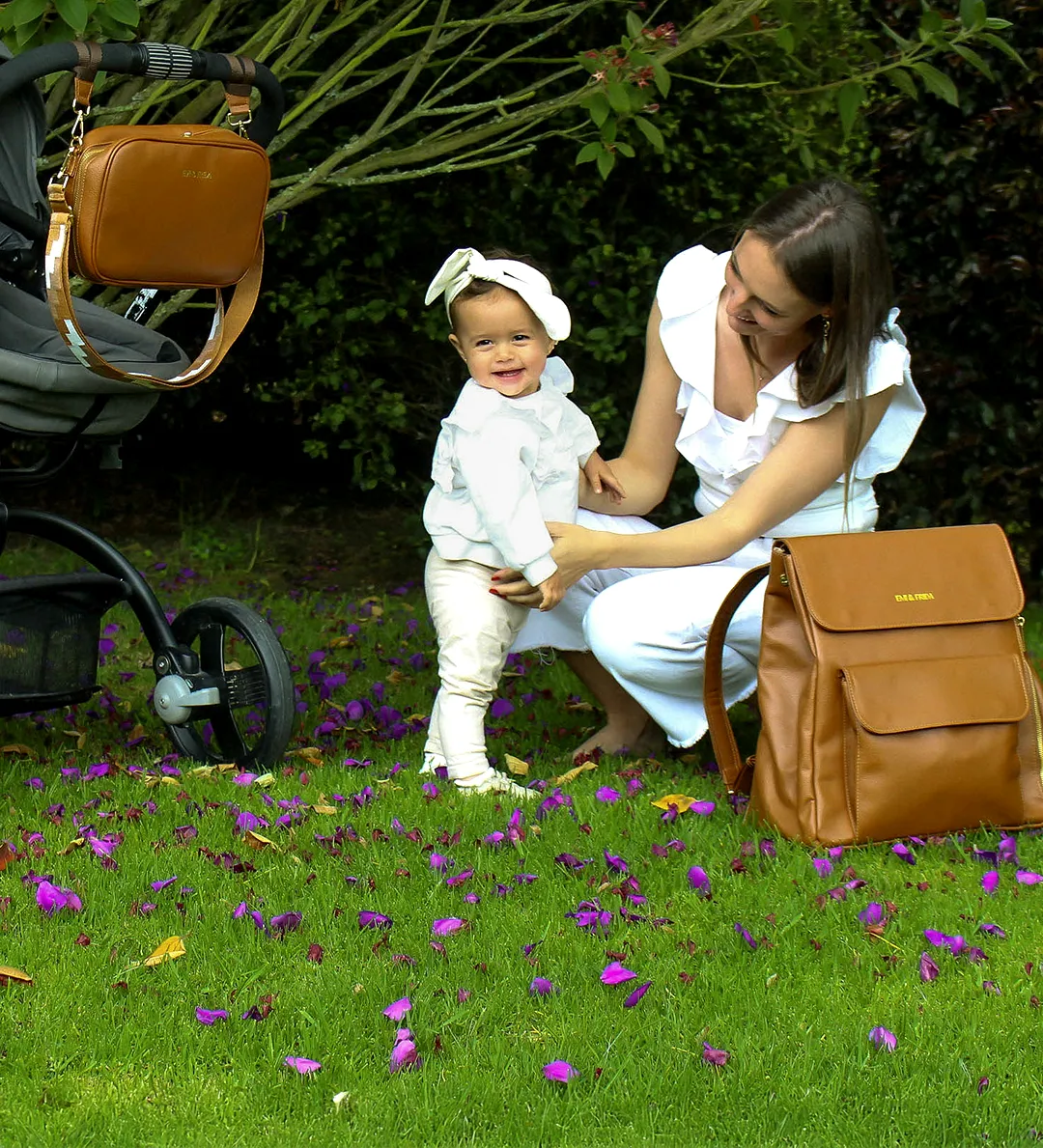 Pañaleras en cuero - Emi &Frida