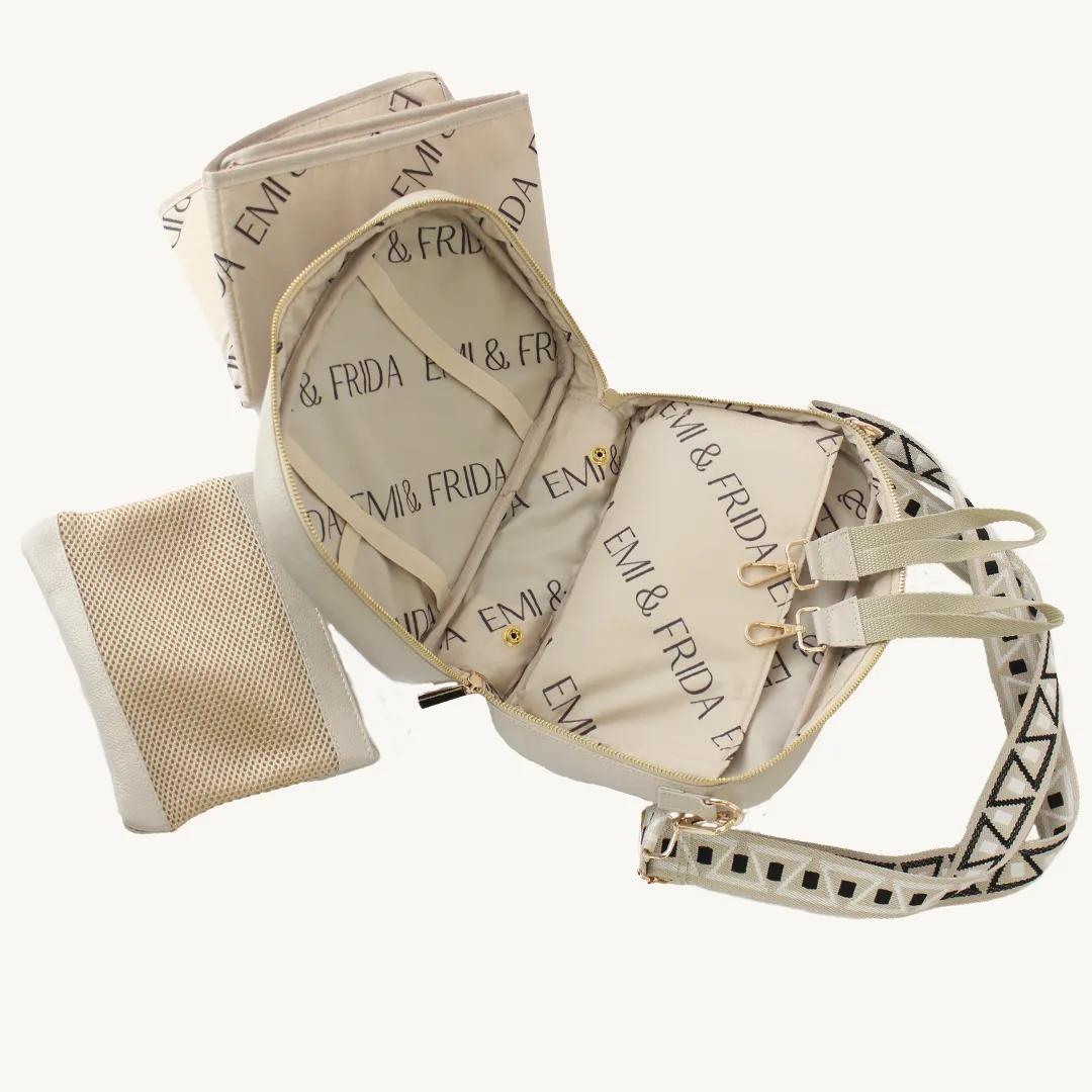 Pañaleras en cuero - Emi &Frida