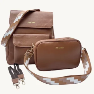 Pañaleras en cuero - Emi &Frida