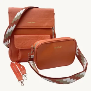 Pañaleras en cuero - Emi &Frida